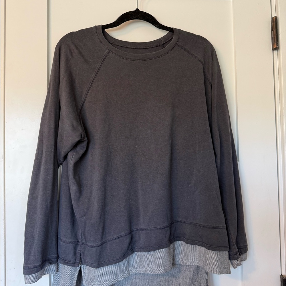 Emi Jay Charcoal Gray Women's Top